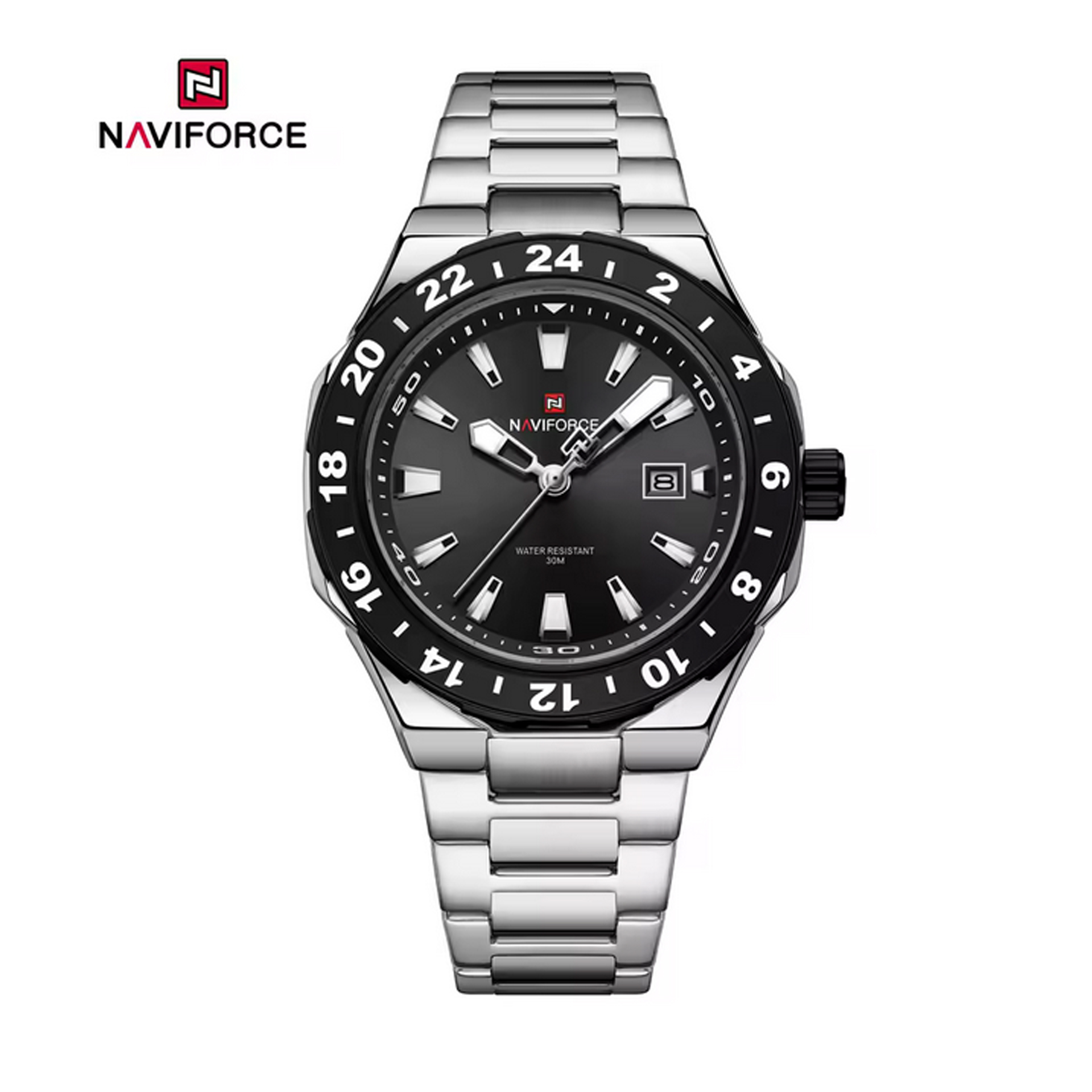 ساعت مچی مردانه نیوی فورس NAVIFORCE nf9249 sb