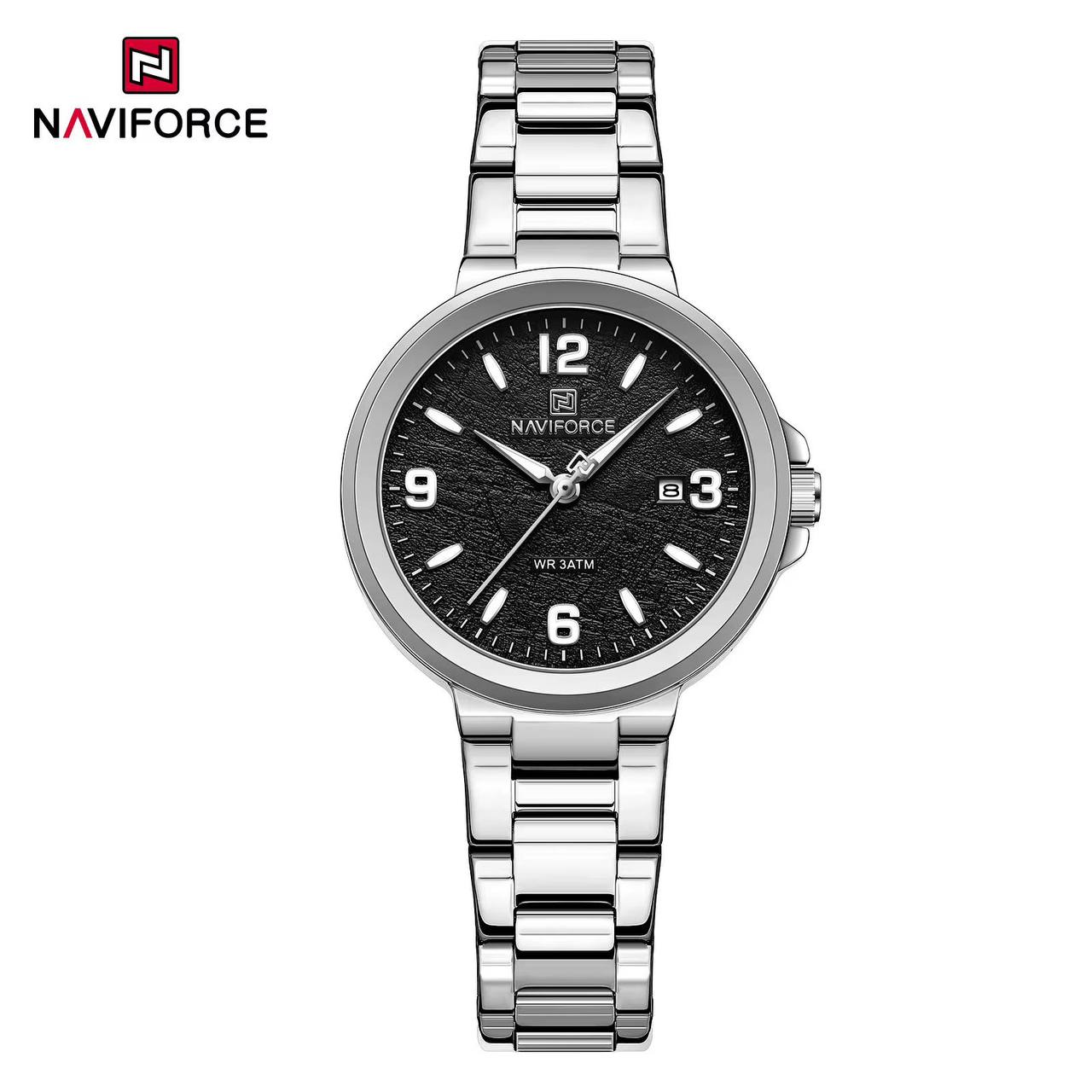ساعت مچی زنانه نیوی فورس  NAVIFORCE nf5077 sb