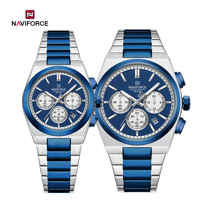 ساعت مچی کورنوگراف مردانه nf8048 sbebe naviforce نیویفورس