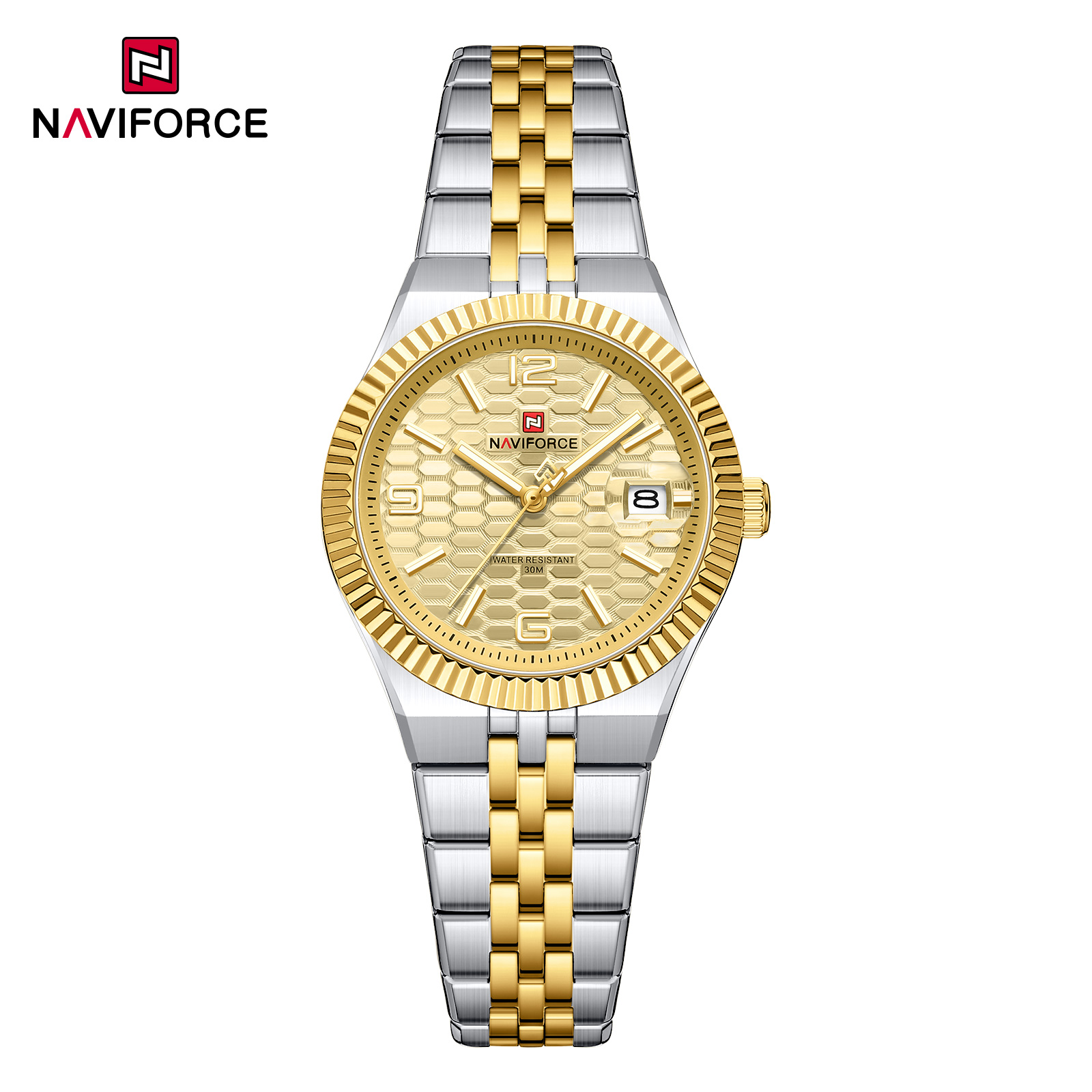 ساعت مچی زنانه نیوی فورس  NAVIFORCE nf5079 sgg