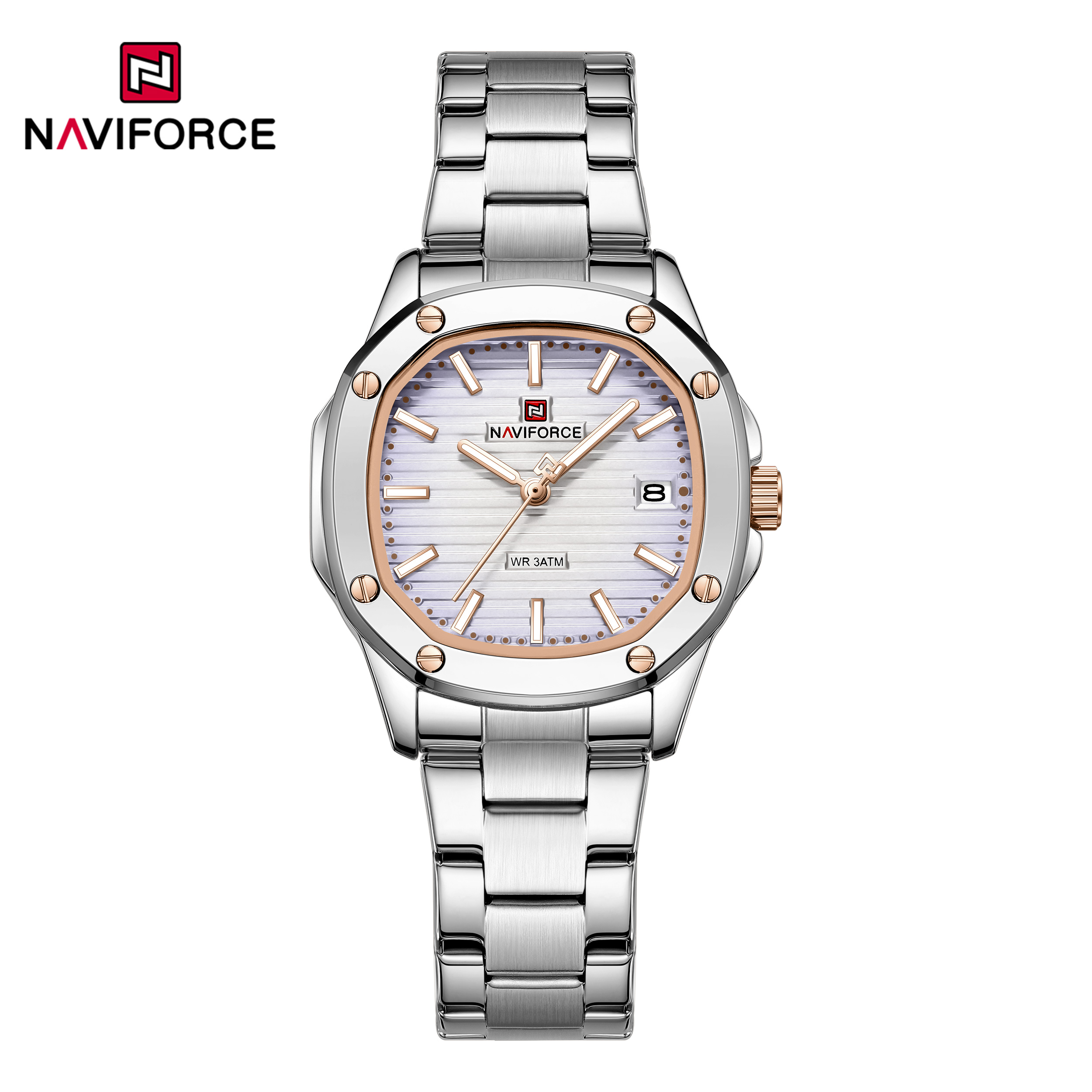 ساعت مچی زنانه نیوی فورس  NAVIFORCE nf5069s spes