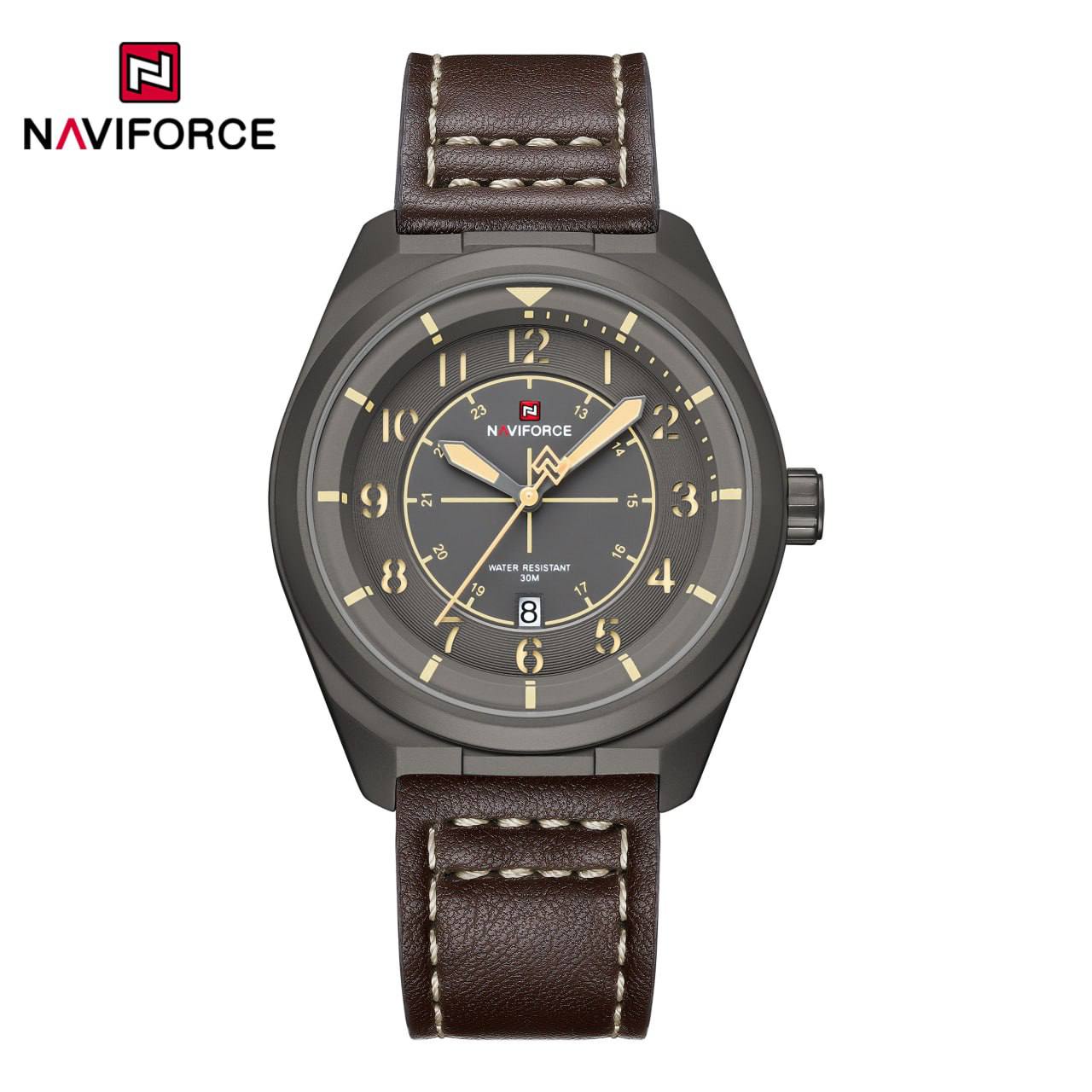 ساعت مچی مردانه اورجینال naviforce nf9281l ggyybn