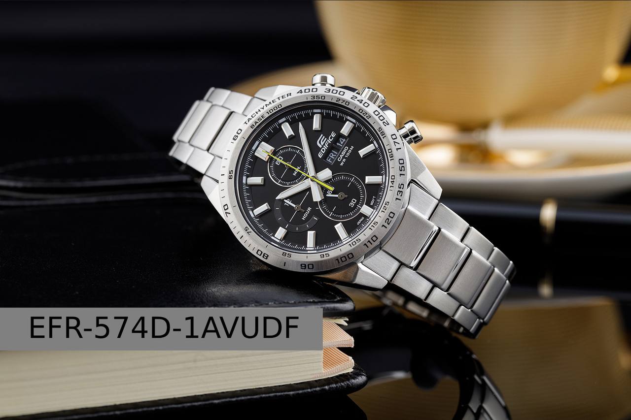 ساعت مچی مردانه کاسیو ادیفیس CASIO EDIFICE EFR-574D-1AV