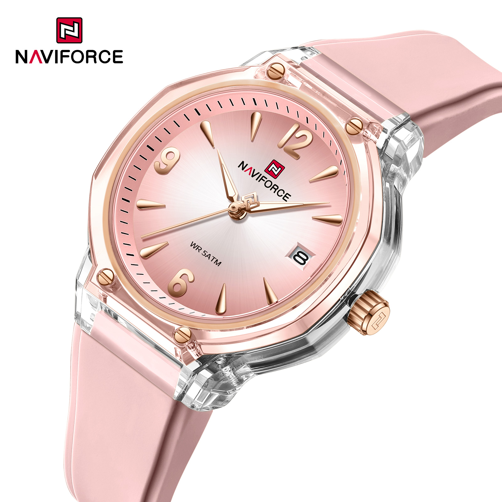 ساعت مچی زنانه نیوی فورس Naviforce NF 6110 pp