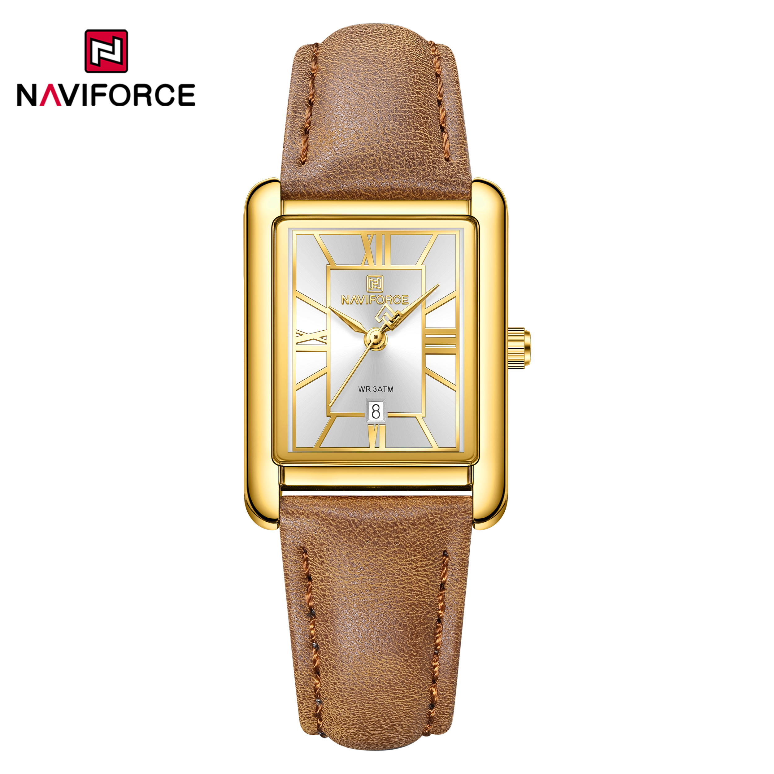 ساعت مچی زنانه نیوی فورس  NAVIFORCE nf5074 gwbn