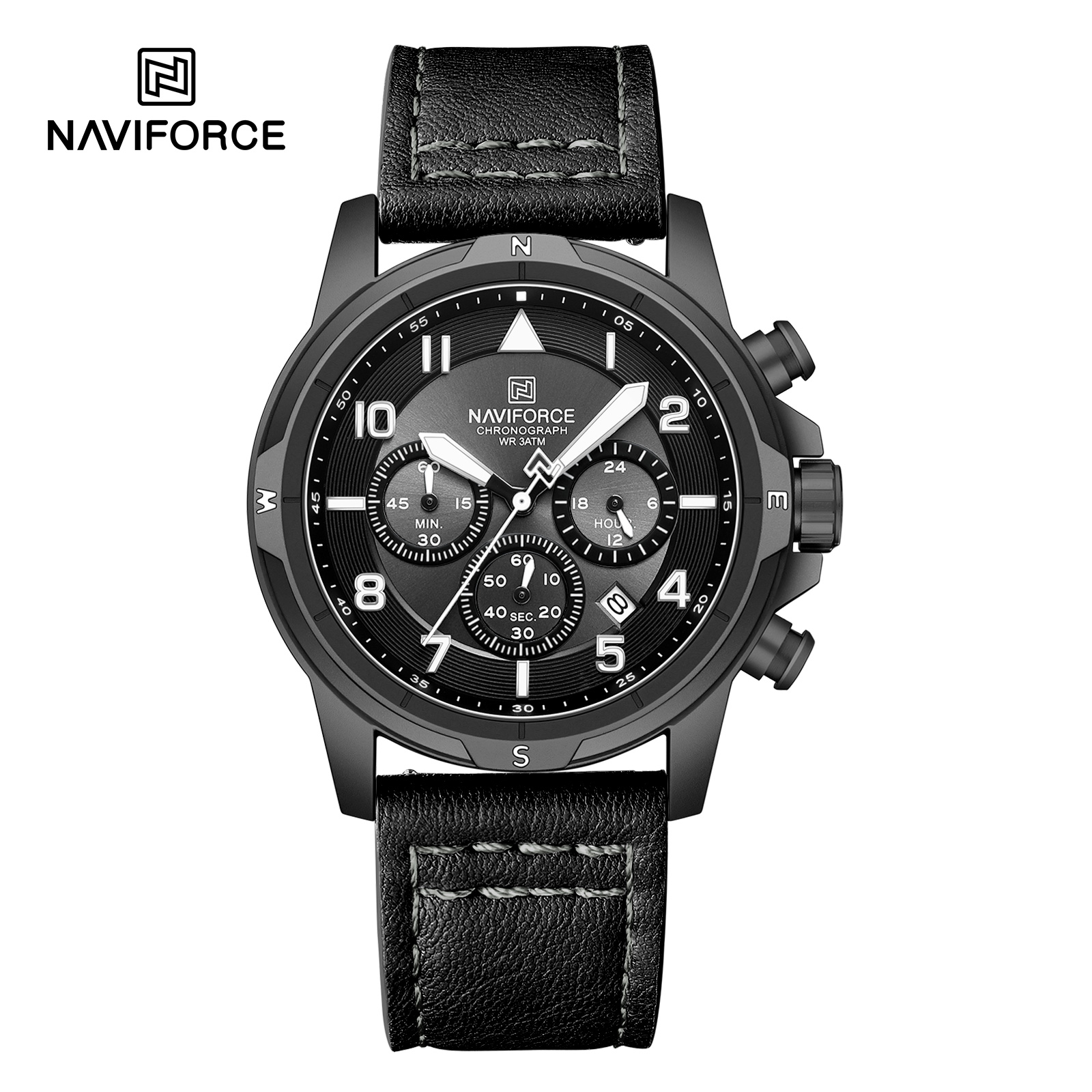 ساعت مچی مردانه اورجینال naviforce nf8077 bb