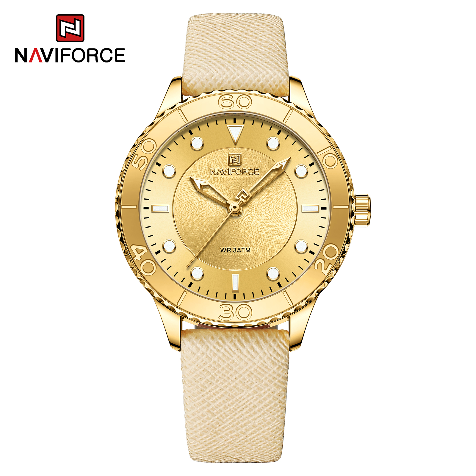 ساعت مچی زنانه نیوی فورس Naviforce NF 5020 G/G/Y