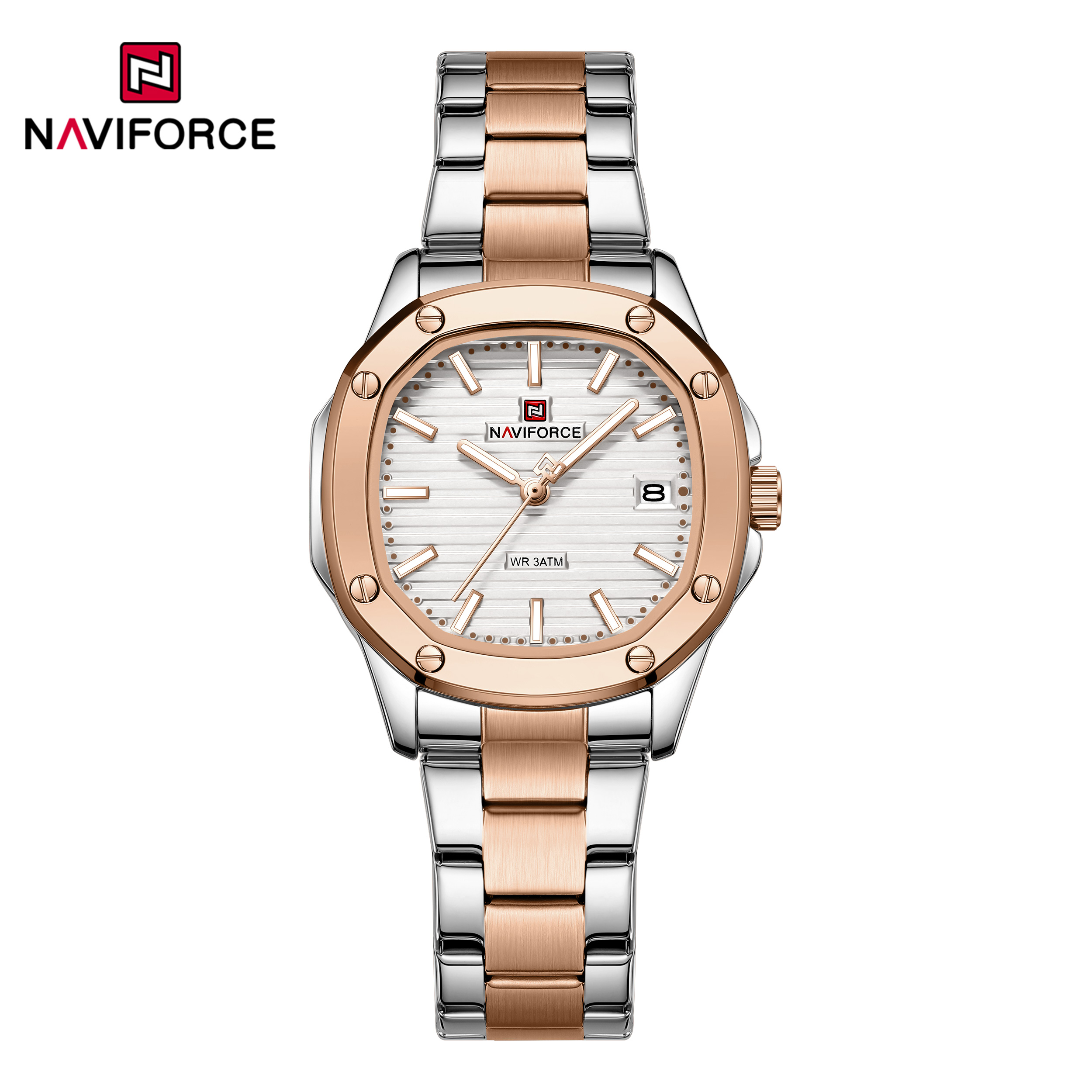 ساعت مچی زنانه نیوی فورس  NAVIFORCE nf5069s rgwrg