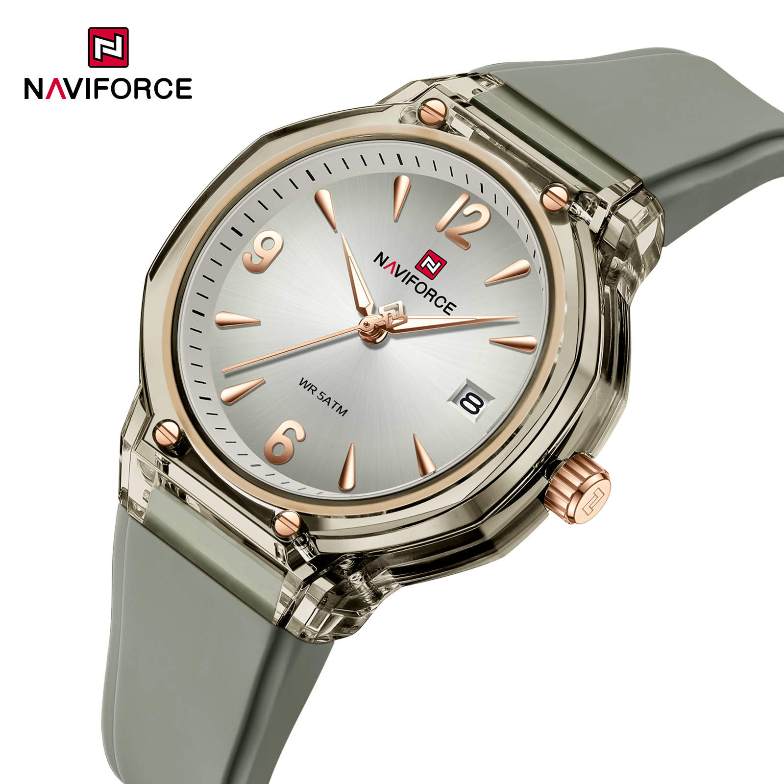 ساعت مچی زنانه نیوی فورس Naviforce NF 6110 cgy