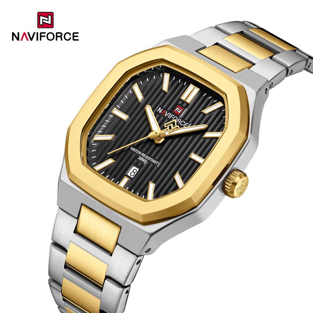 ساعت مچی مردانه اورجینال  naviforce nf9271 sbg