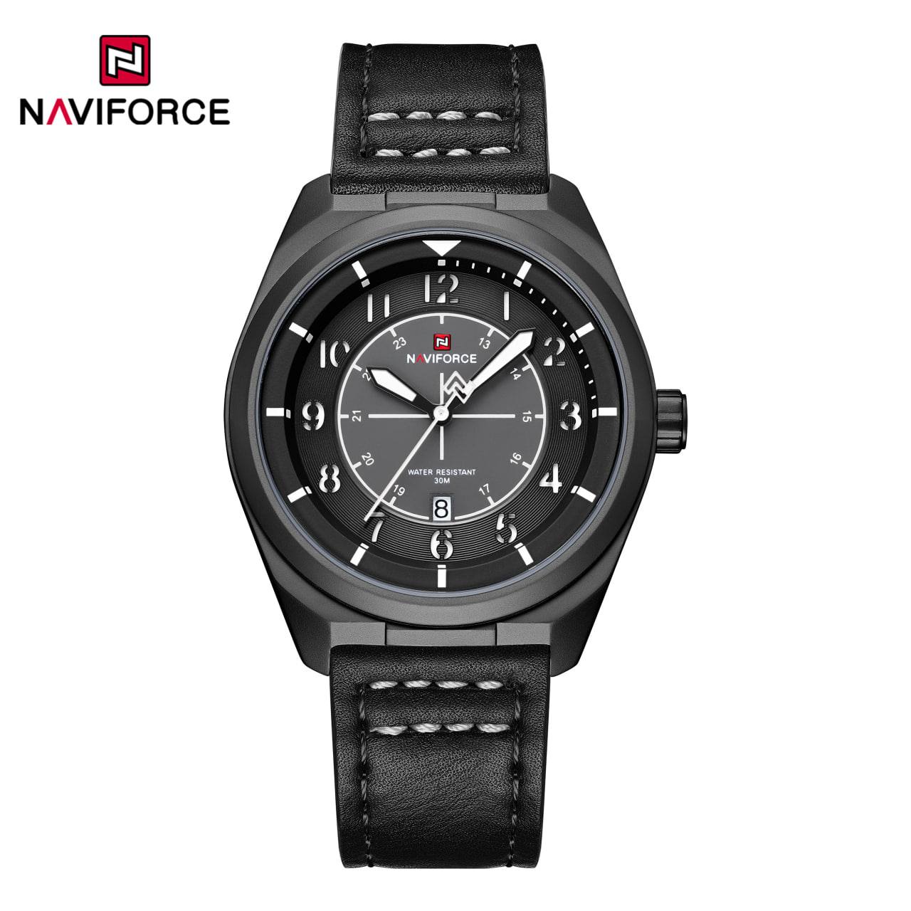 ساعت مچی مردانه اورجینال naviforce nf9281l bwb