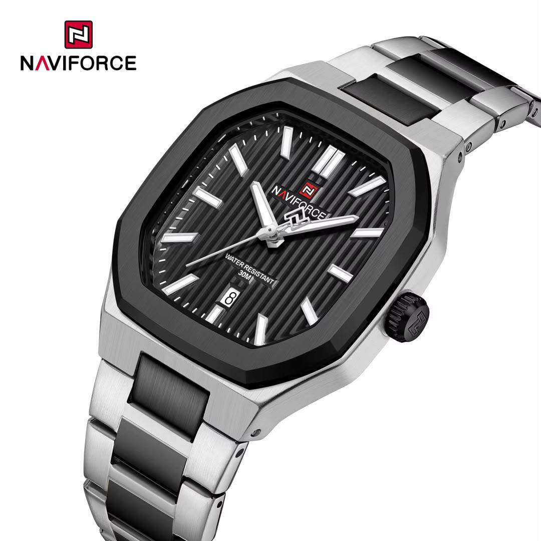ساعت مچی مردانه اورجینال  naviforce nf9271 sbb