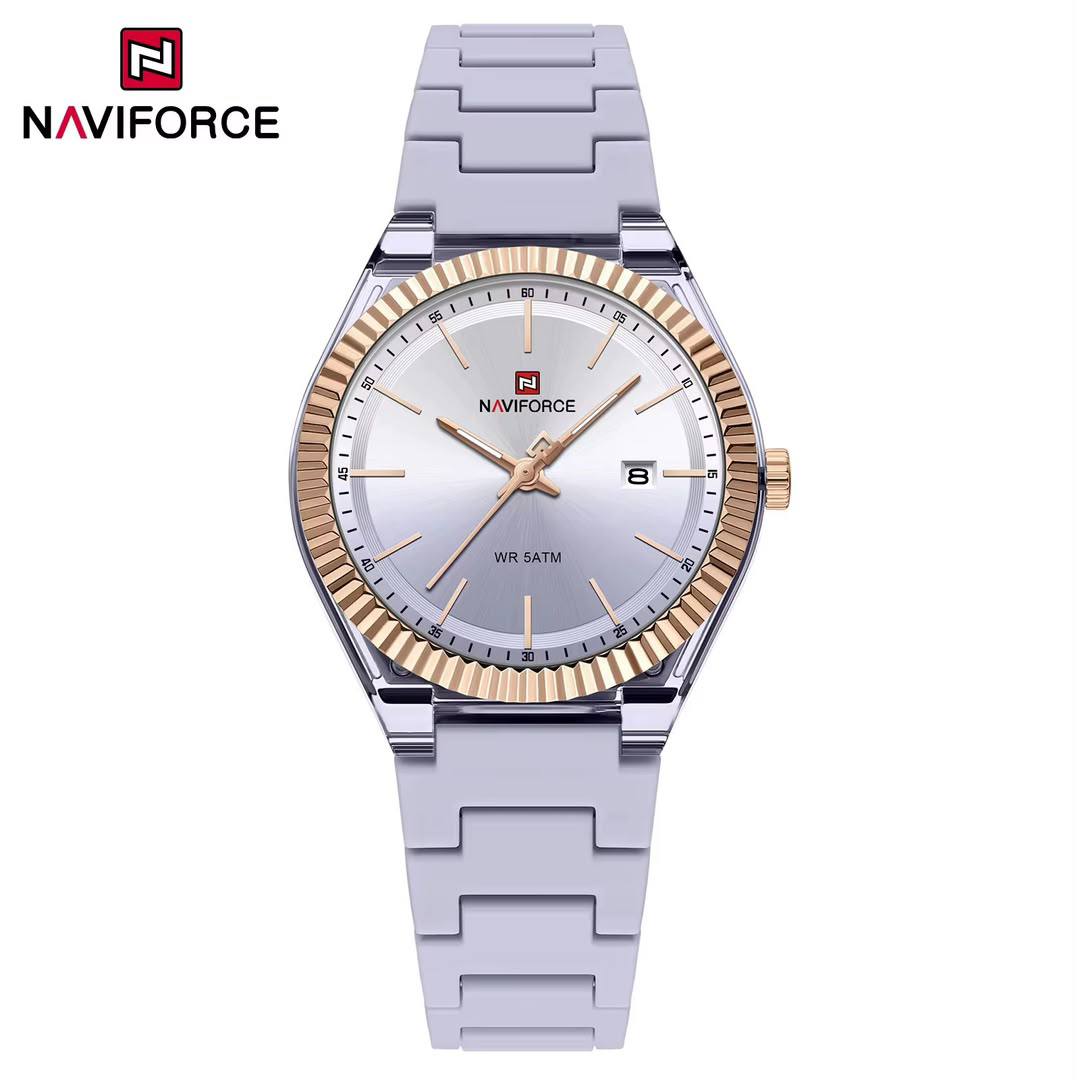 ساعت مچی زنانه نیوی فورس  NAVIFORCE nf6117 rgpe