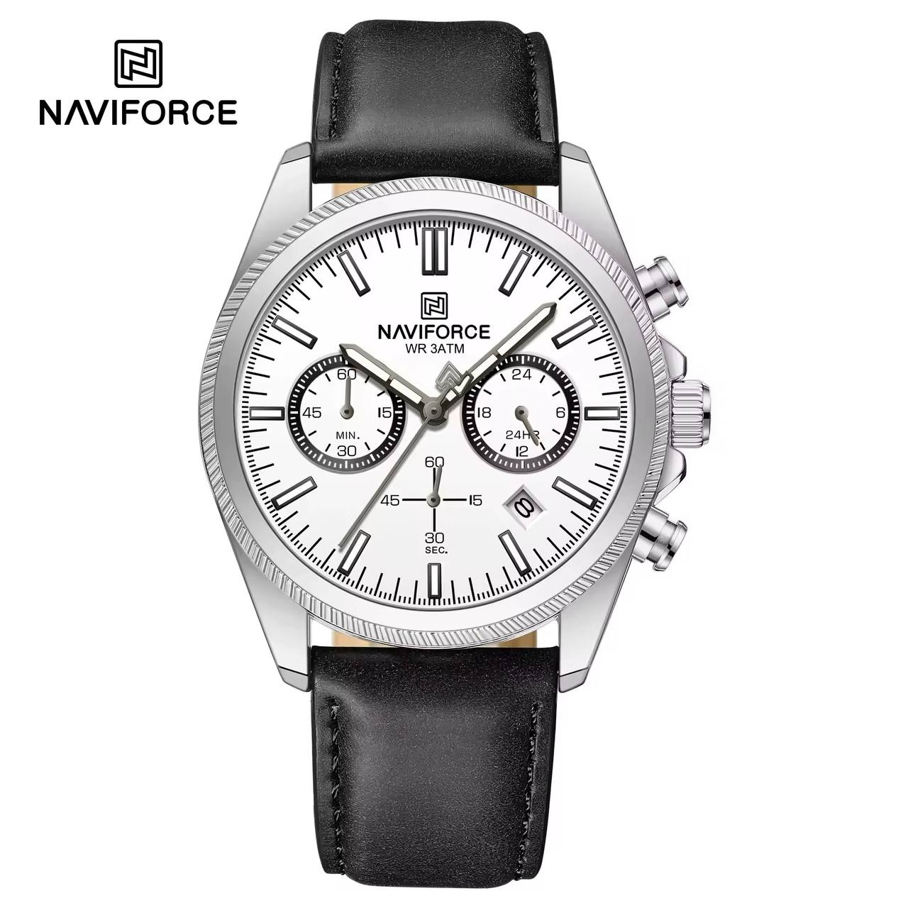 ساعت مچی مردانه اورجینال naviforce nf8082 swb