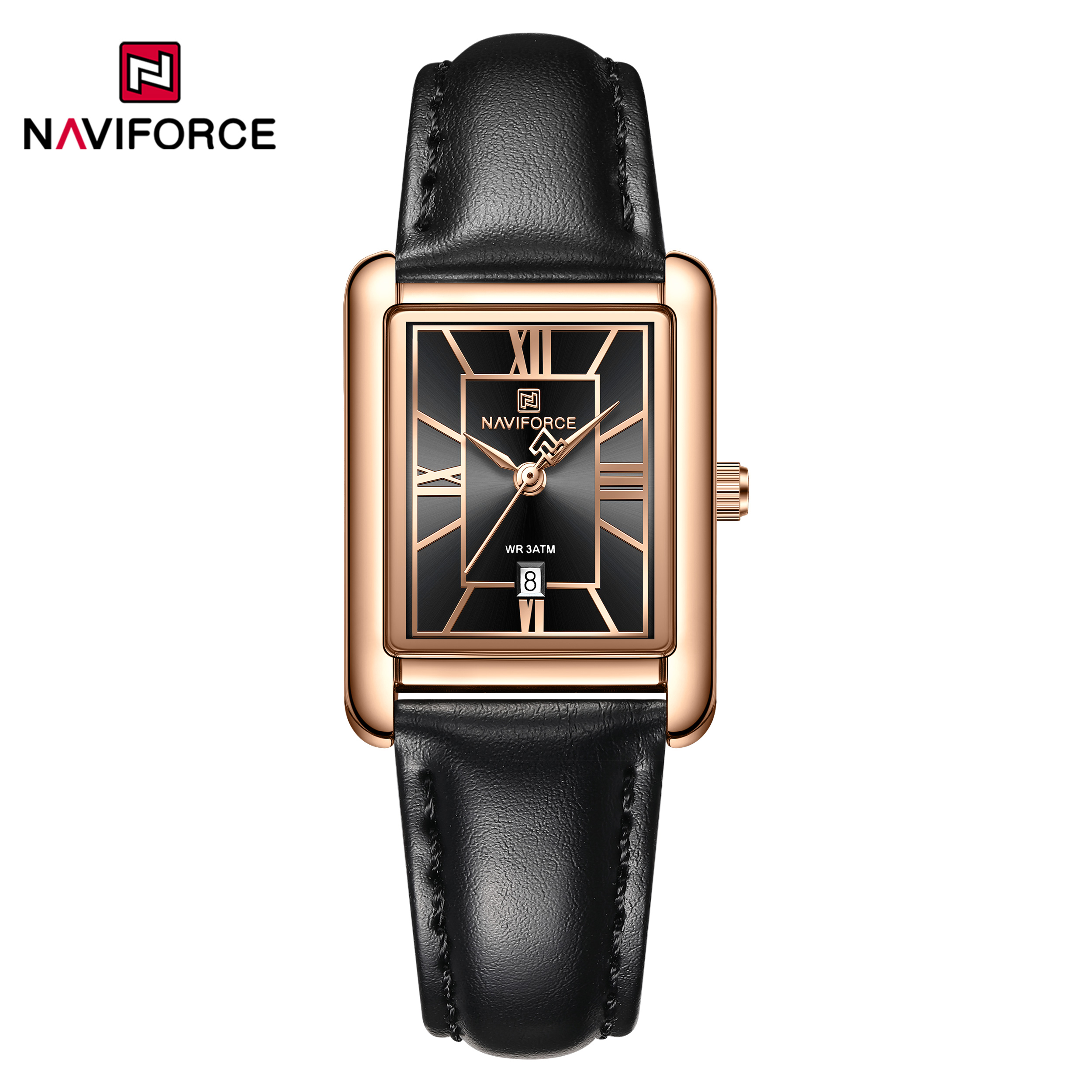 ساعت مچی زنانه نیوی فورس  NAVIFORCE nf5074 rgbb