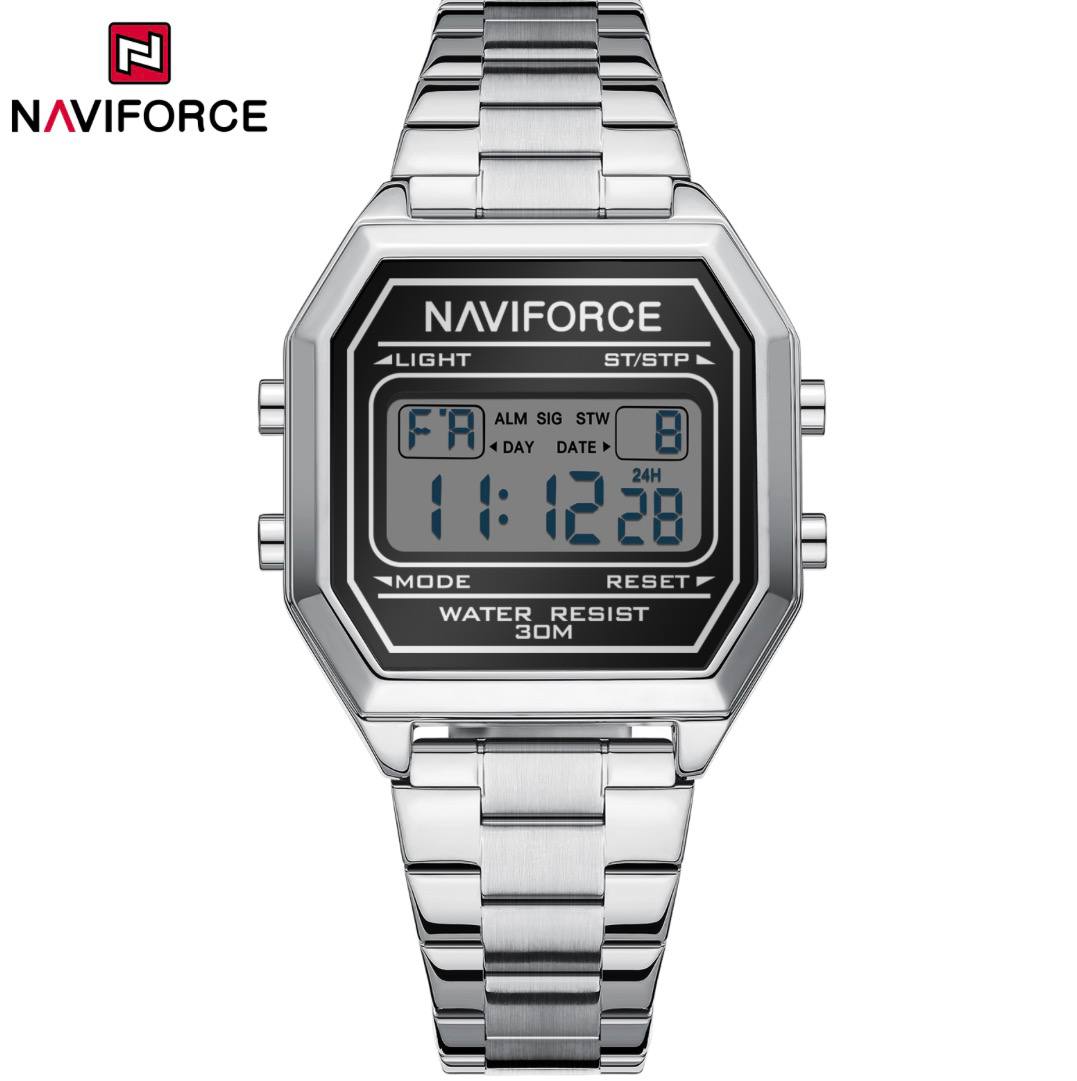 ساعت مچی  اورجینال برند نیویفورس nf5063s sbb  naviforce