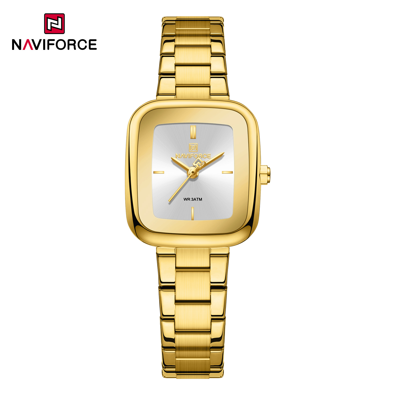 ساعت مچی زنانه نیوی فورس  NAVIFORCE nf5075 gw