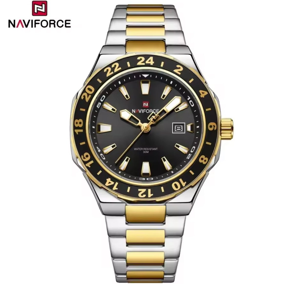 ساعت مچی مردانه نیوی فورس NAVIFORCE nf9249 sbg