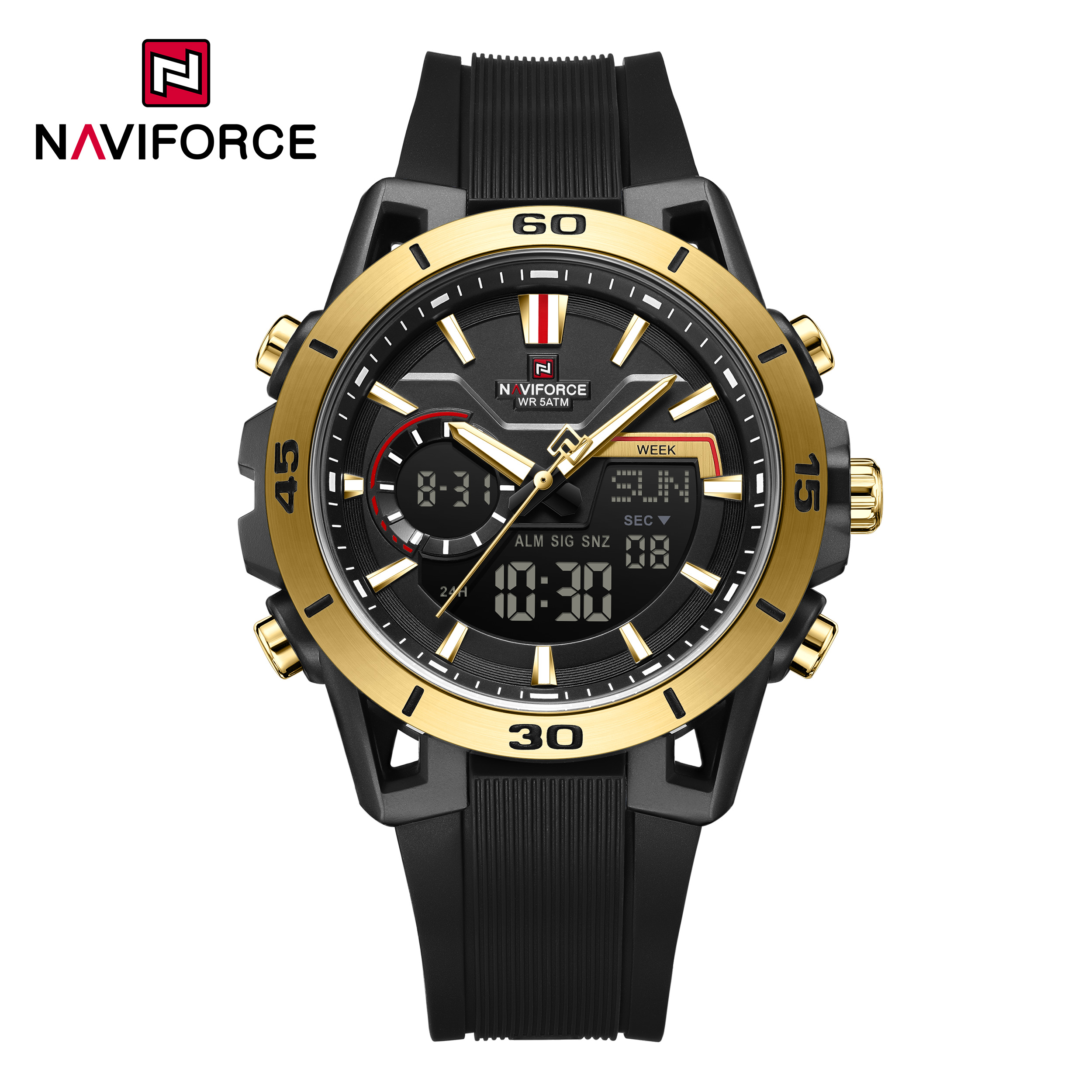 ساعت مچی مردانه اورجینال naviforce nf7135 BGB
