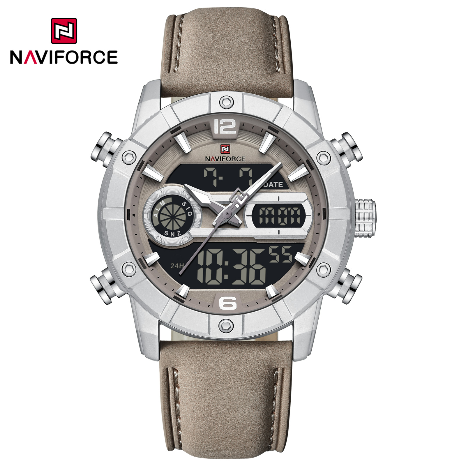 ساعت مچی مردانه اورجینال   naviforce  nf9263 sbgybn