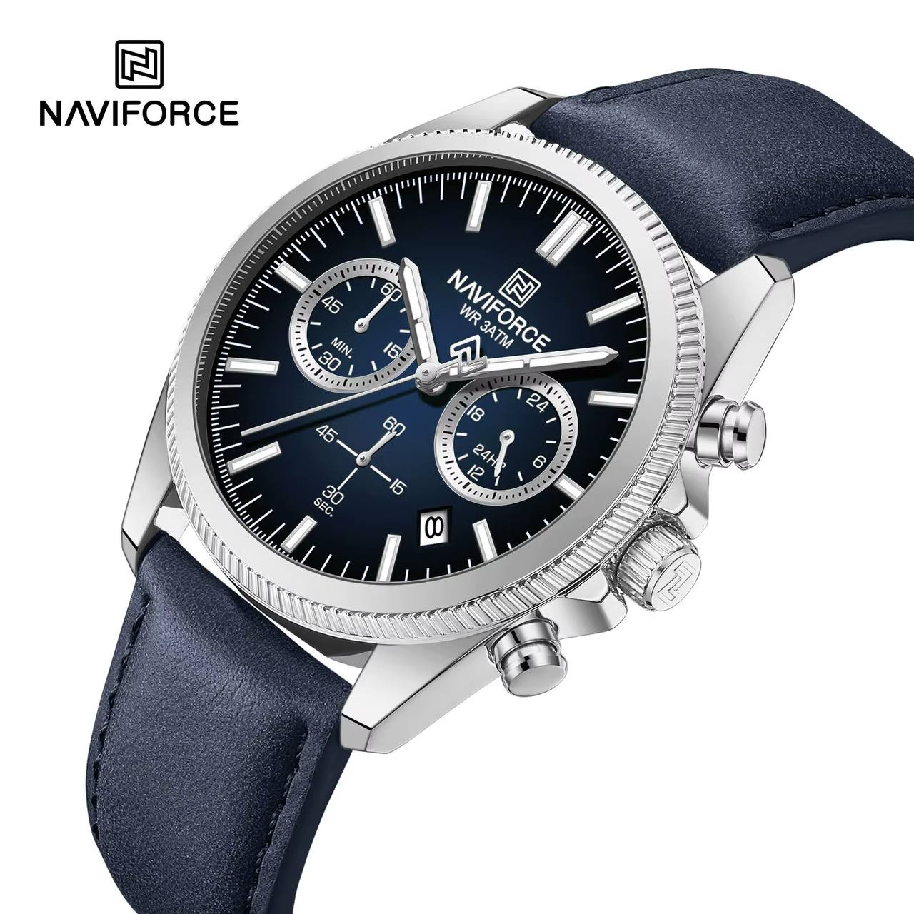 ساعت مچی مردانه اورجینال naviforce nf8082 sbe