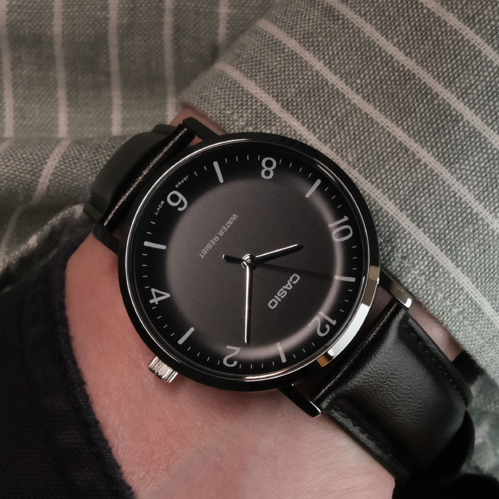 ساعت مچی کاسیو مردانه مدل CASIO-mtp-vt03L-1b