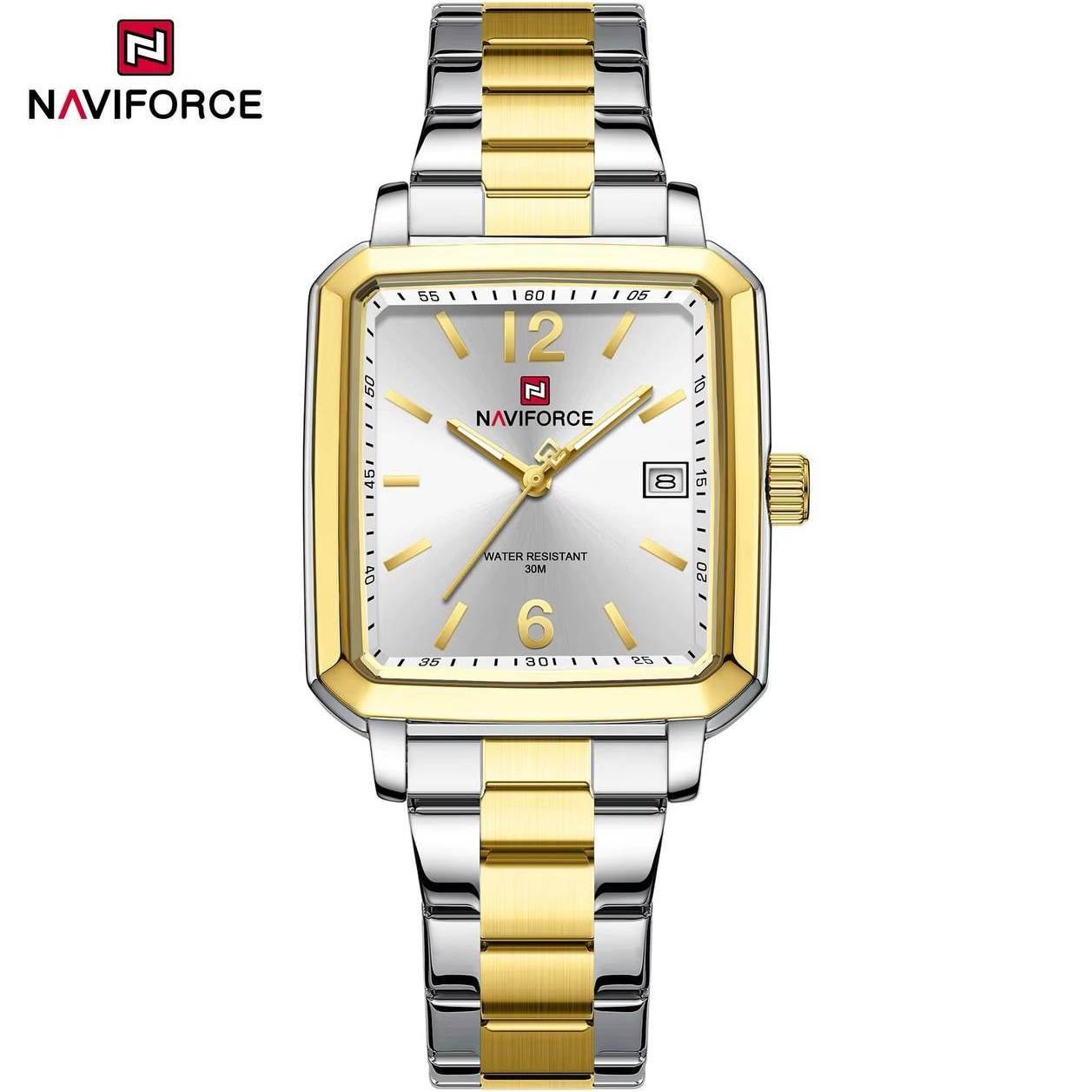 ساعت مچی مردانه اورجینال naviforce nf9252G SWG