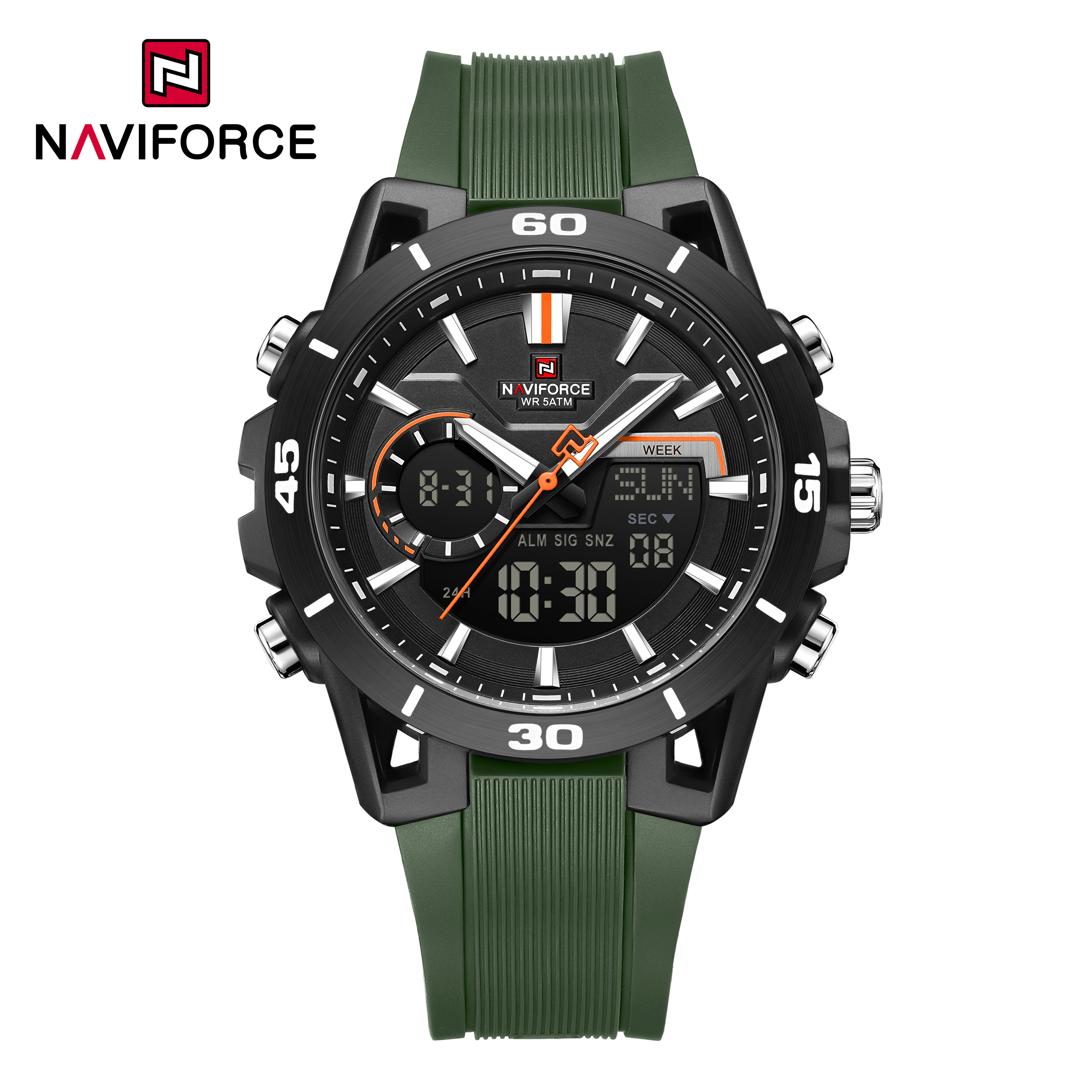 ساعت مچی مردانه اورجینال naviforce nf7135 BGN