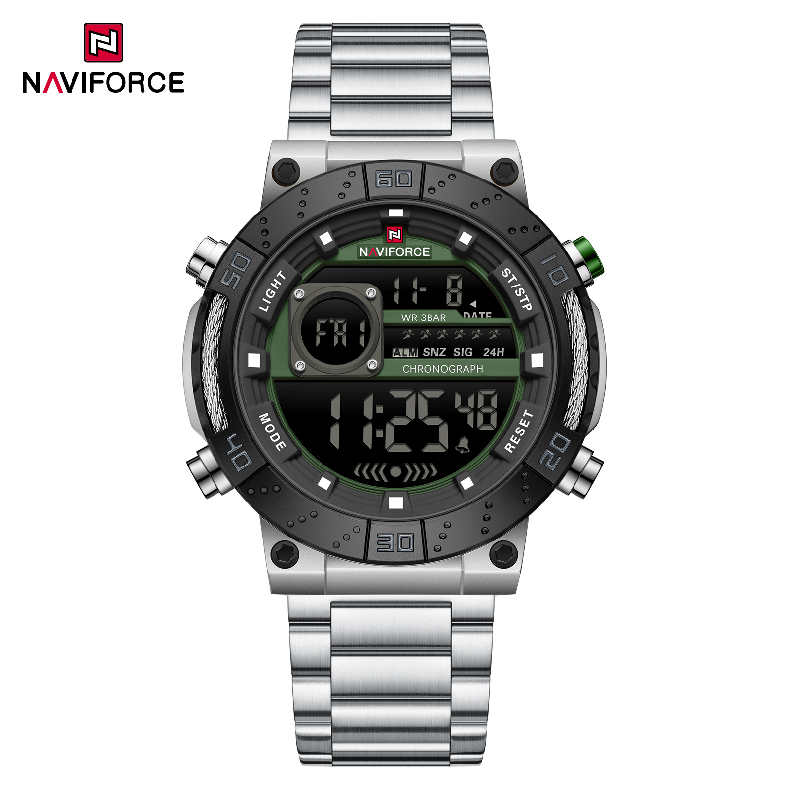 ساعت مچی مردانه اورجینال naviforce nf9241s sgns