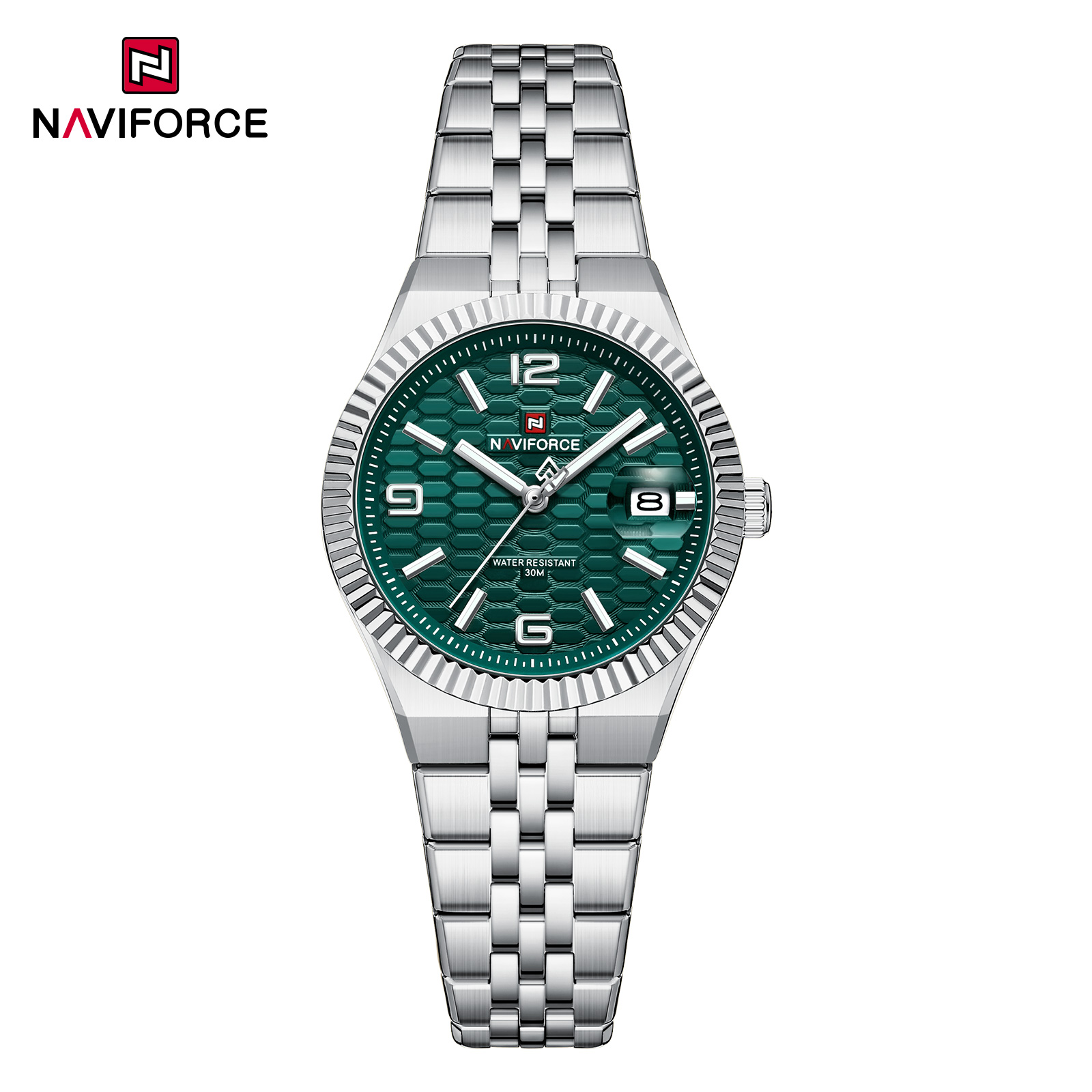 ساعت مچی زنانه نیوی فورس  NAVIFORCE nf5079 sgns