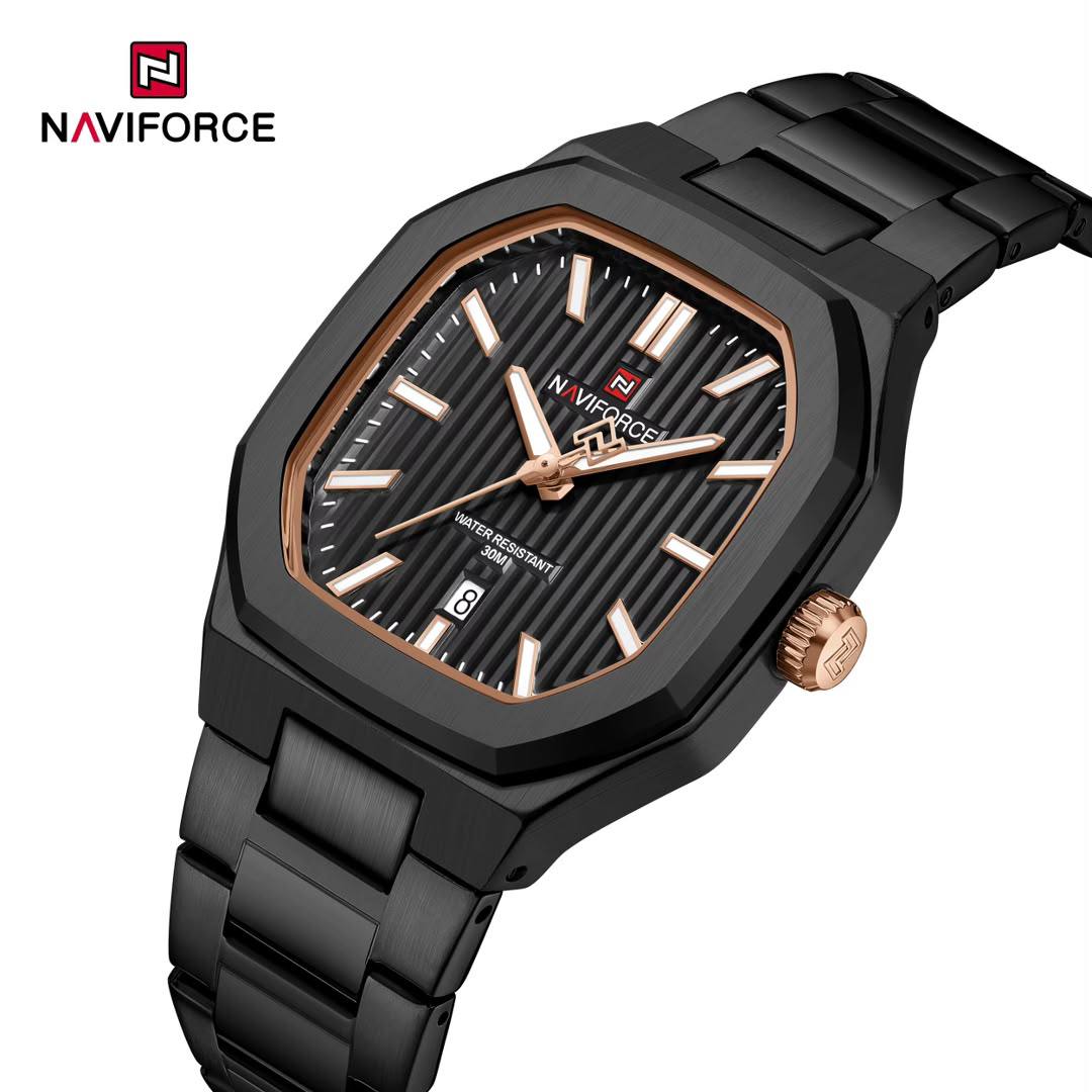 ساعت مچی مردانه اورجینال  naviforce nf9271 bb
