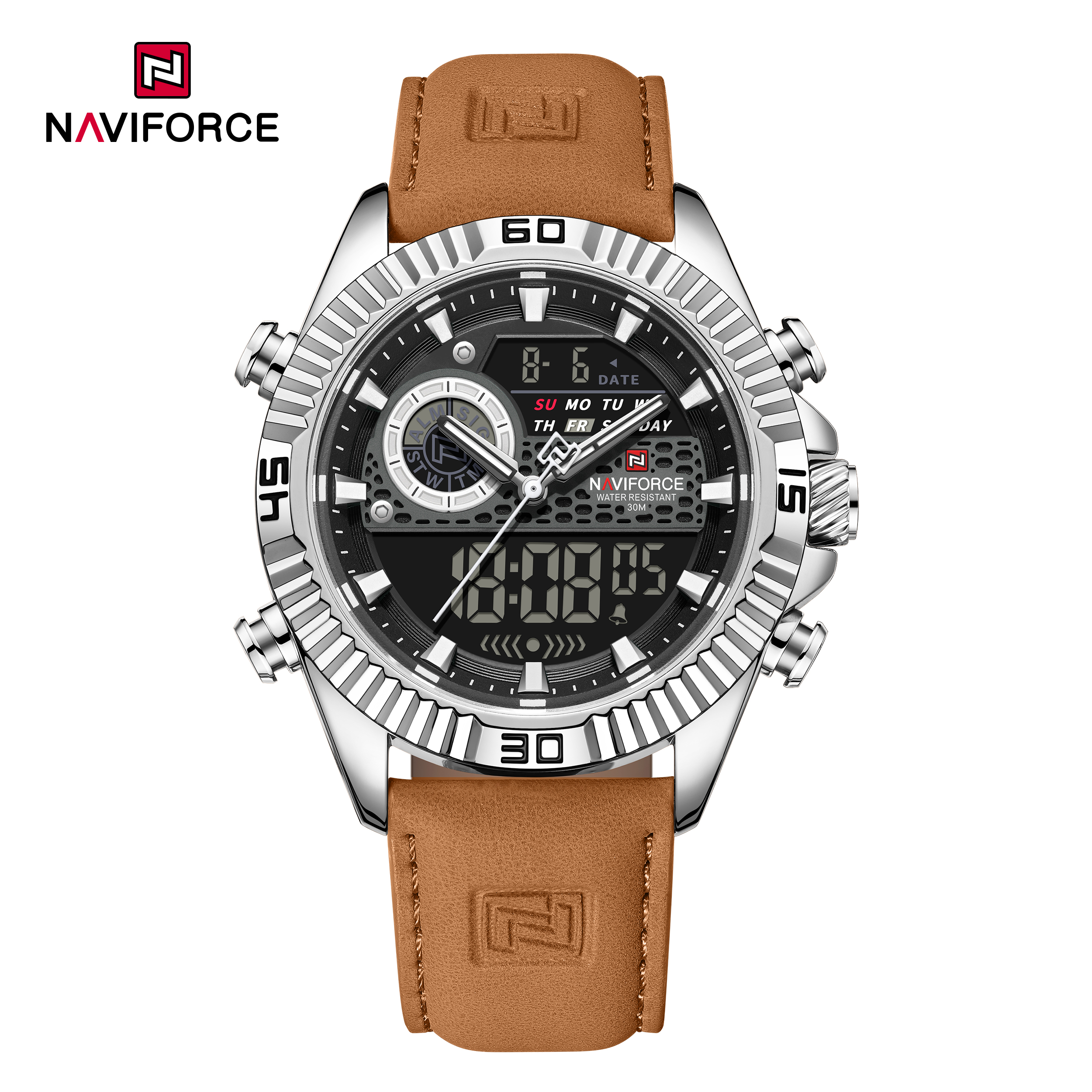 ساعت مچی مردانه اورجینال naviforce nf9262 sbobn