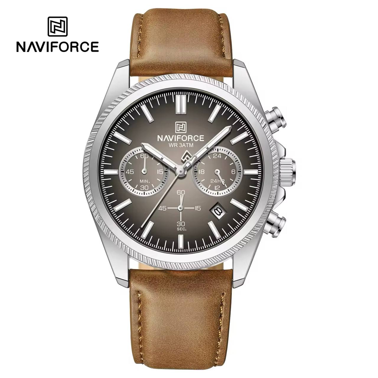 ساعت مچی مردانه اورجینال naviforce nf8082 sgybn