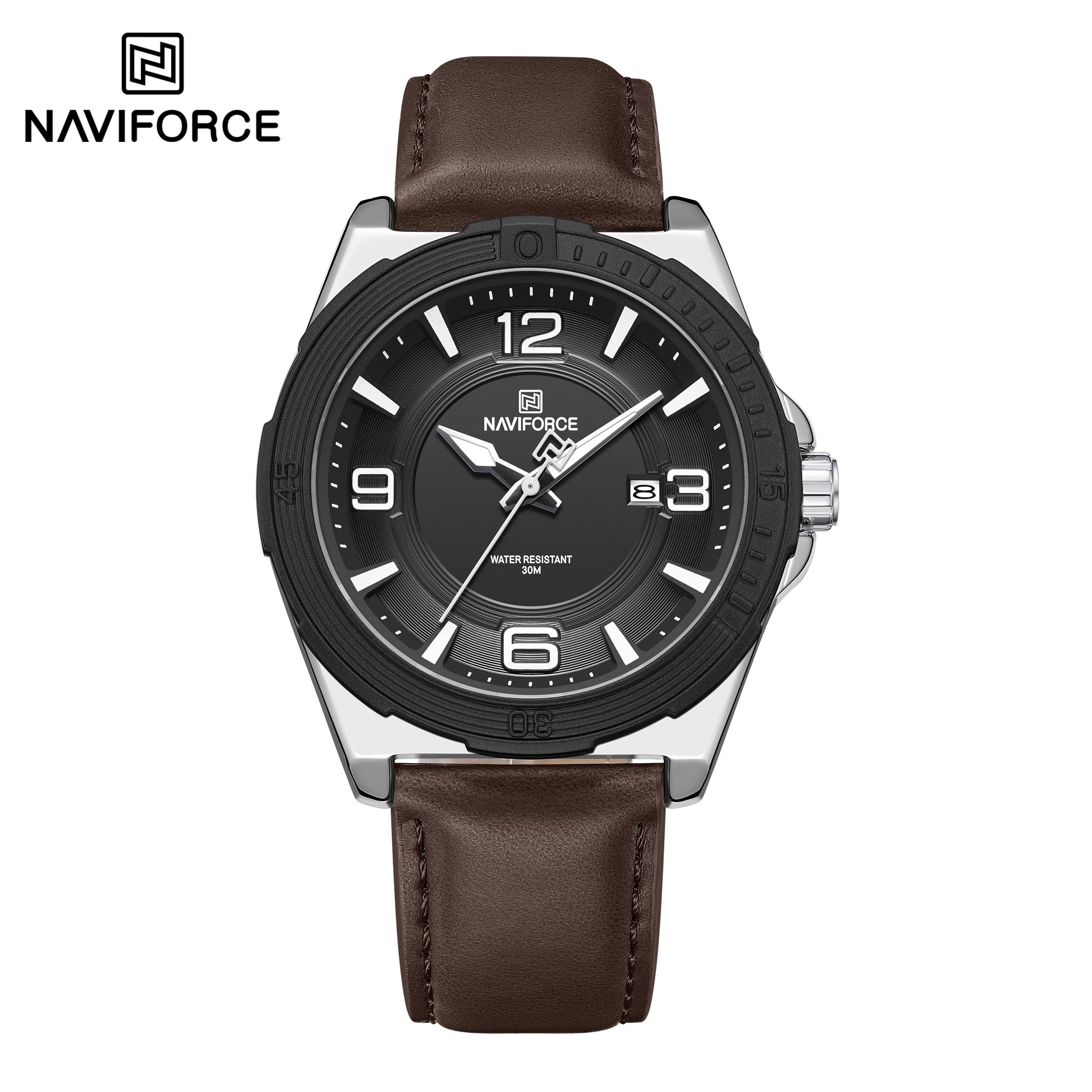 ساعت مچی مردانه اورجینال naviforce nf8084 SB