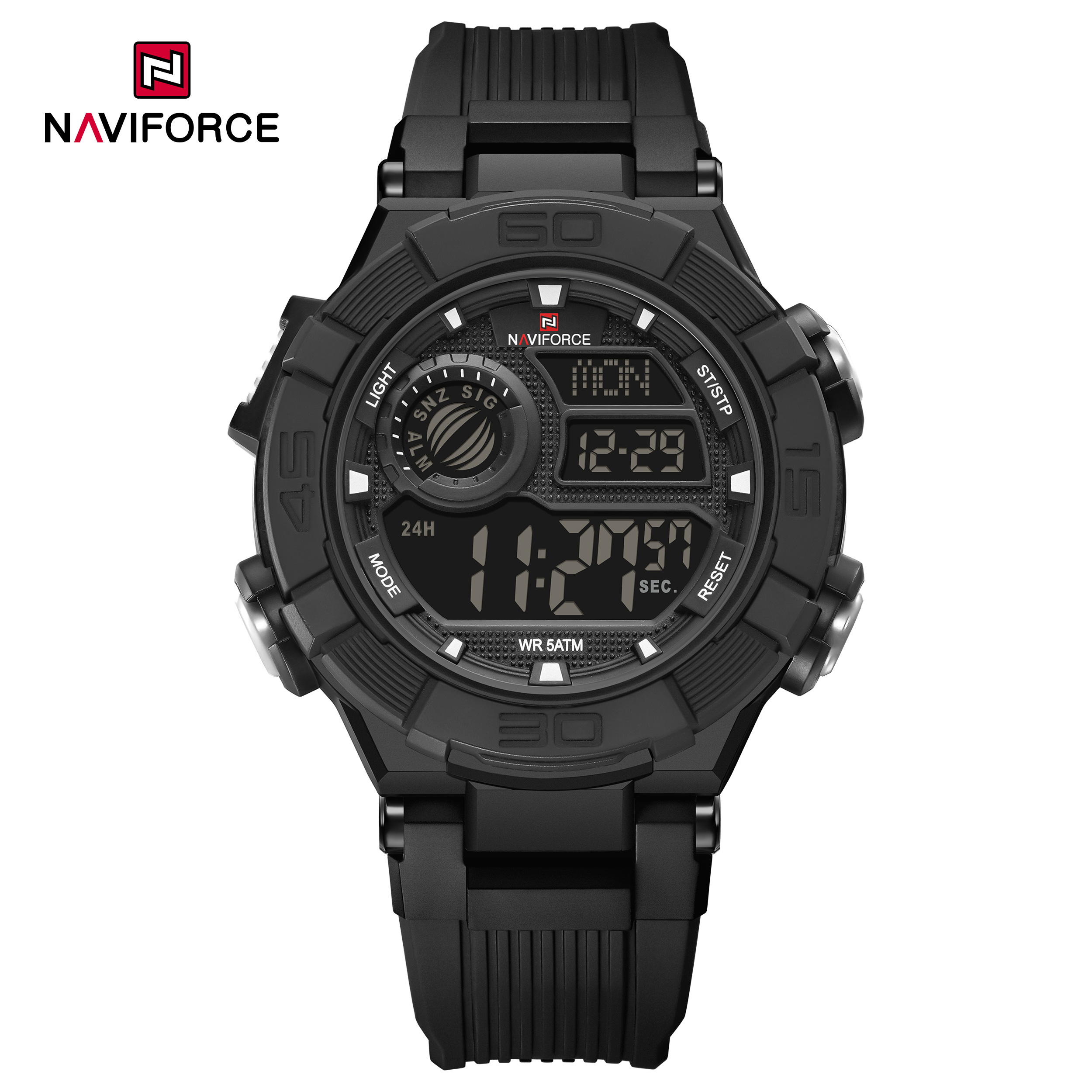 ساعت مردانه برند نیویفورس NF 7131 bw  اورجینال
