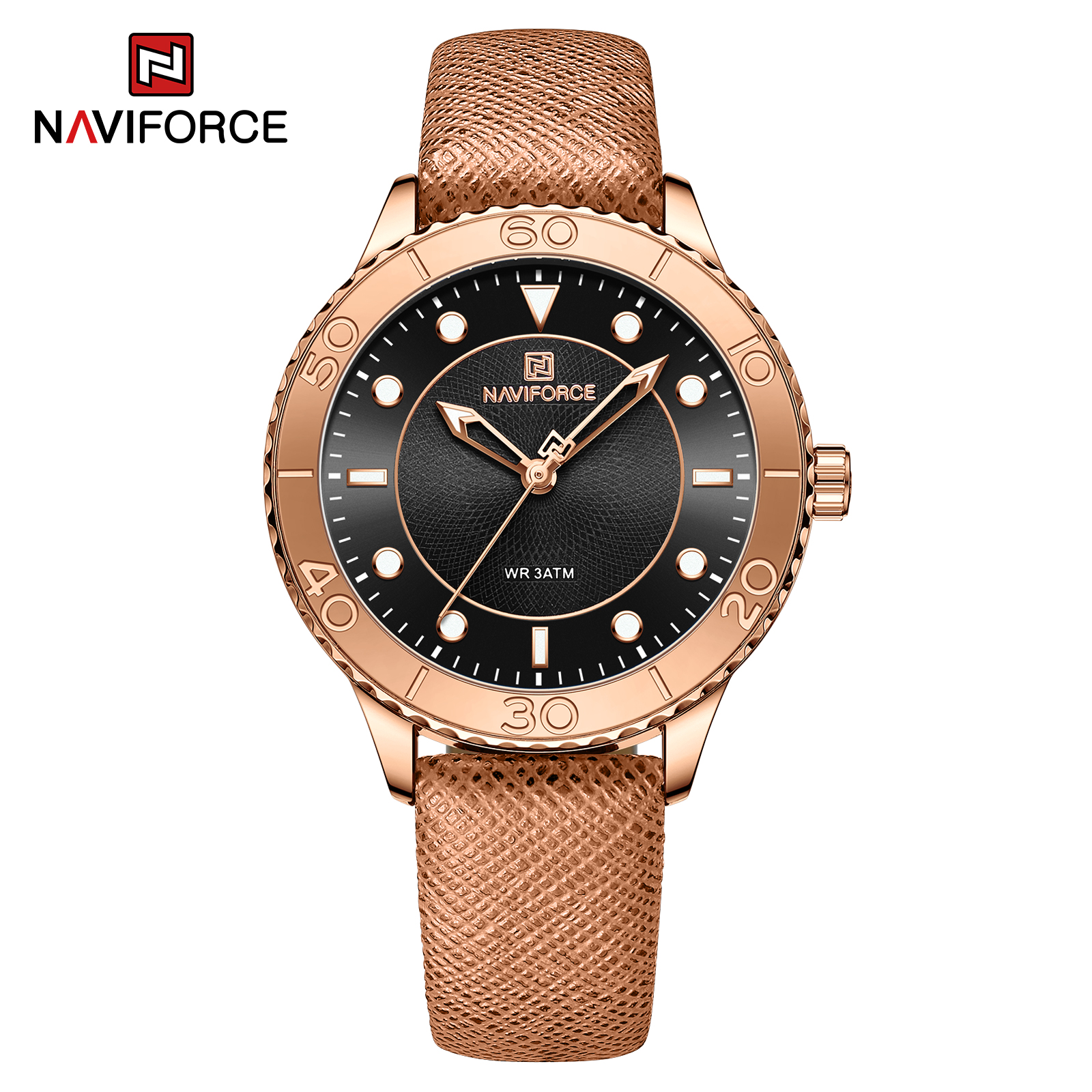 ساعت مچی زنانه نیوی فورس Naviforce NF 5020 rgbbn