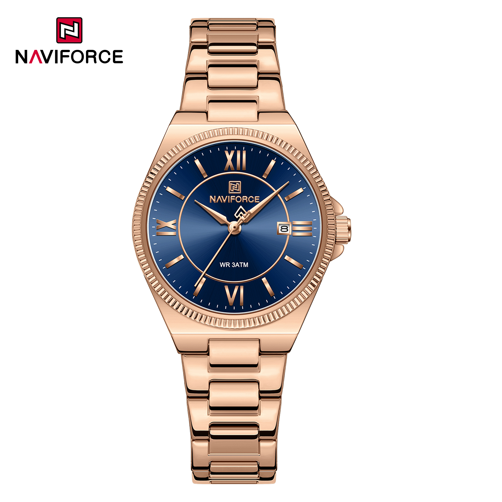 ساعت مچی زنانه نیوی فورس  NAVIFORCE nf5073 rgbe