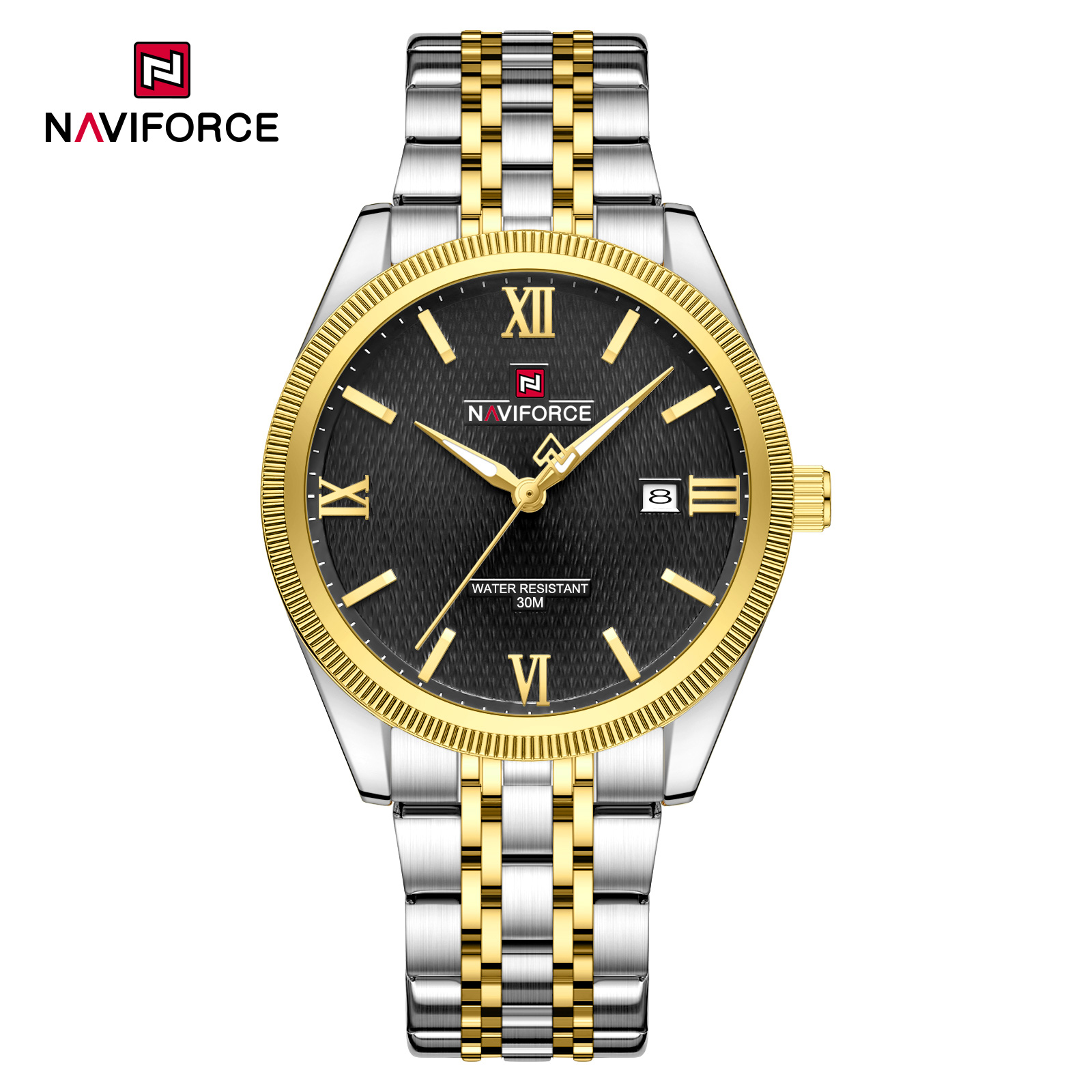ساعت مچی مردانه اورجینال naviforce nf9282 sbg