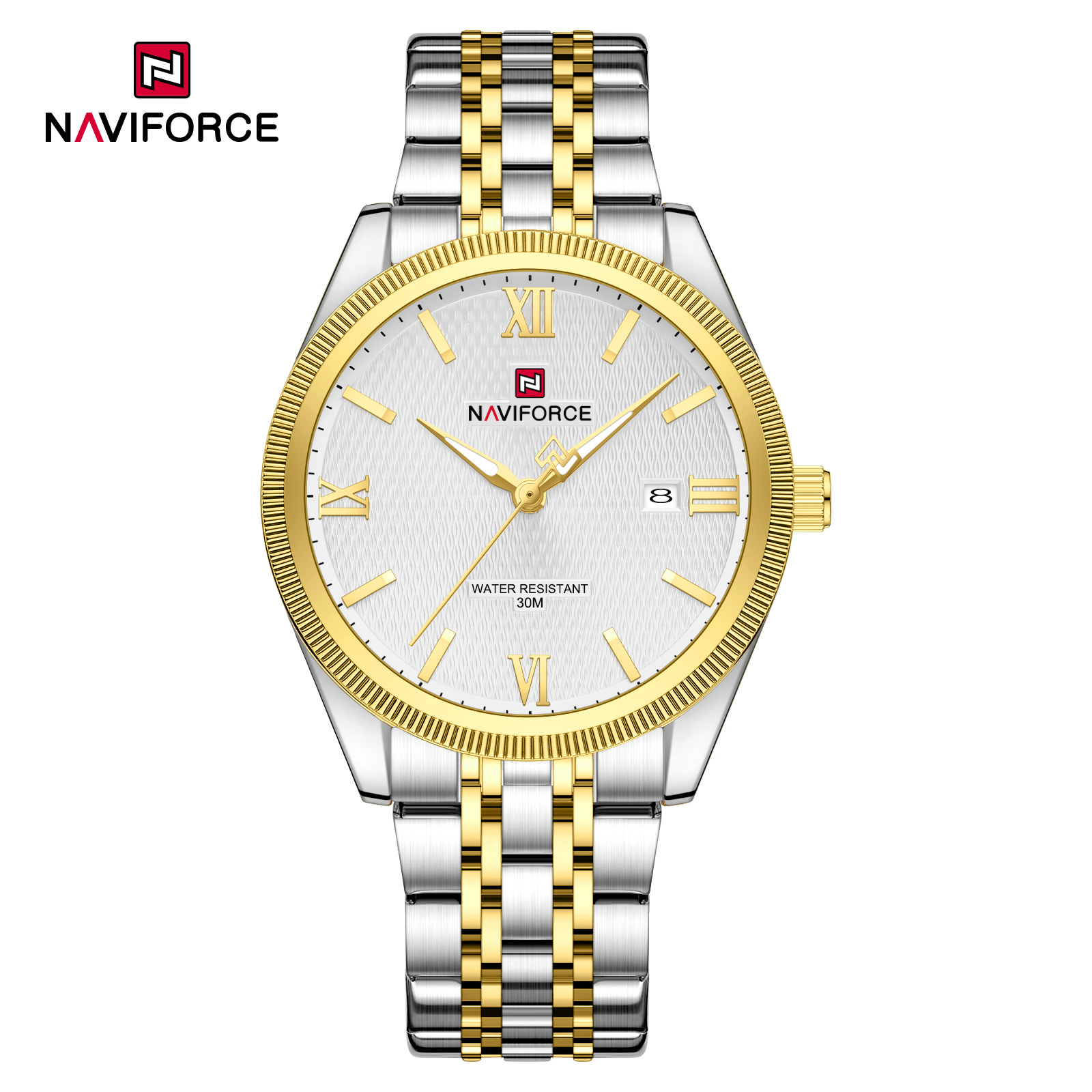 ساعت مچی مردانه اورجینال naviforce nf9282 swg