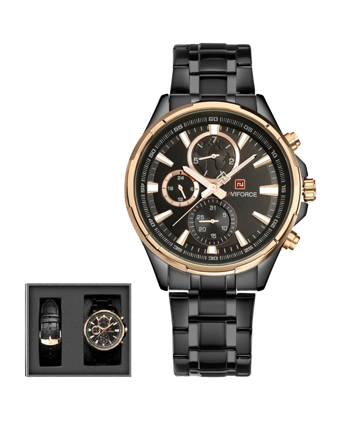 ساعت مچی مردانه نیوی فورس Naviforce Nf9089 rgb