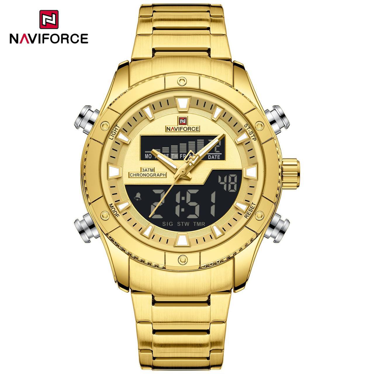 ساعت اورجینال مردانه برند نیویفورس NF9259 gg