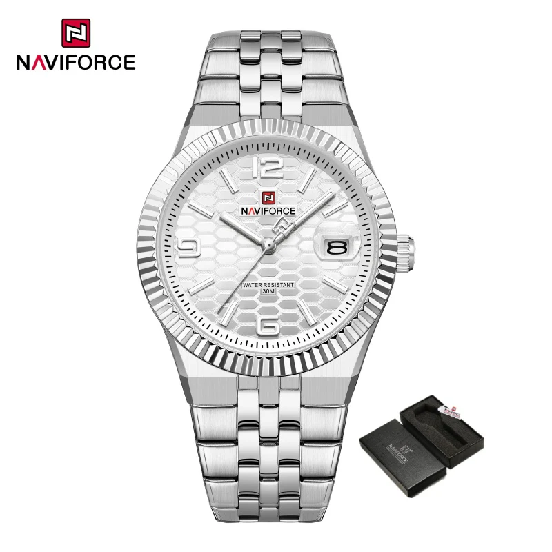 ساعت مچی مردانه اورجینال naviforce nf9277 sws