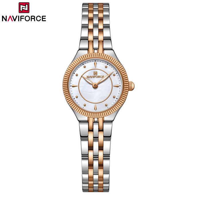 ساعت مچی زنانه نیوی فورس  NAVIFORCE nf5084 RGW