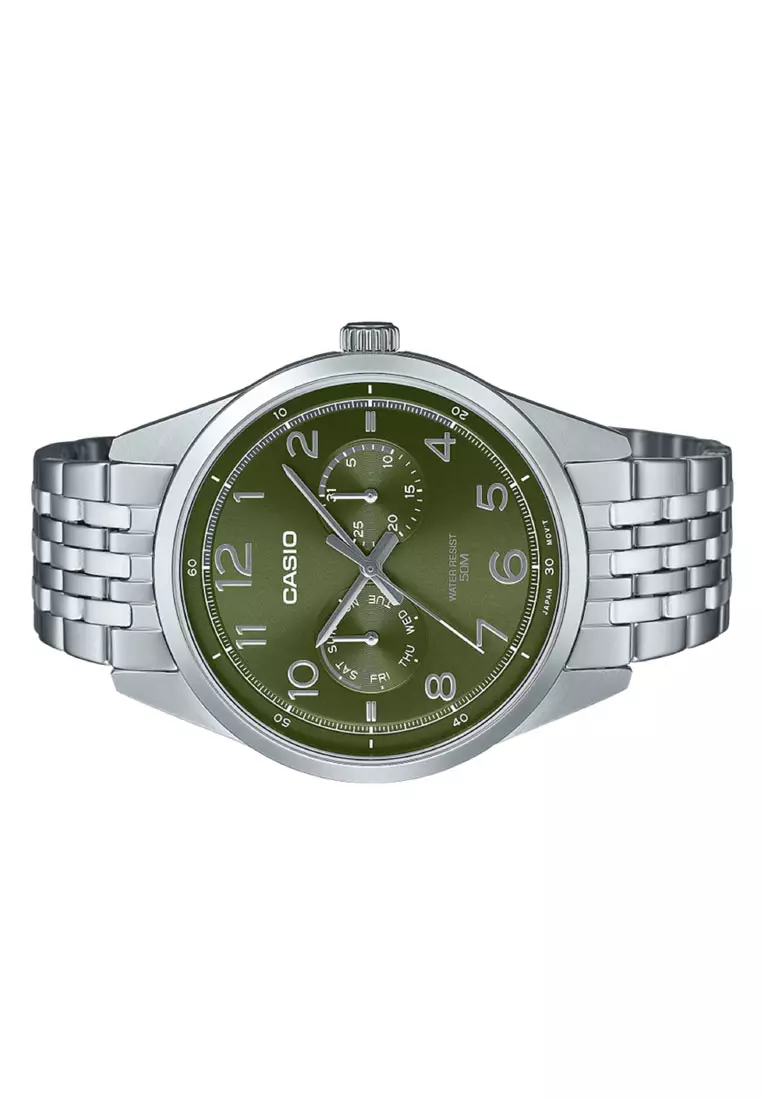 ساعت مچی مردانه casio mtp-e340d-3avdf