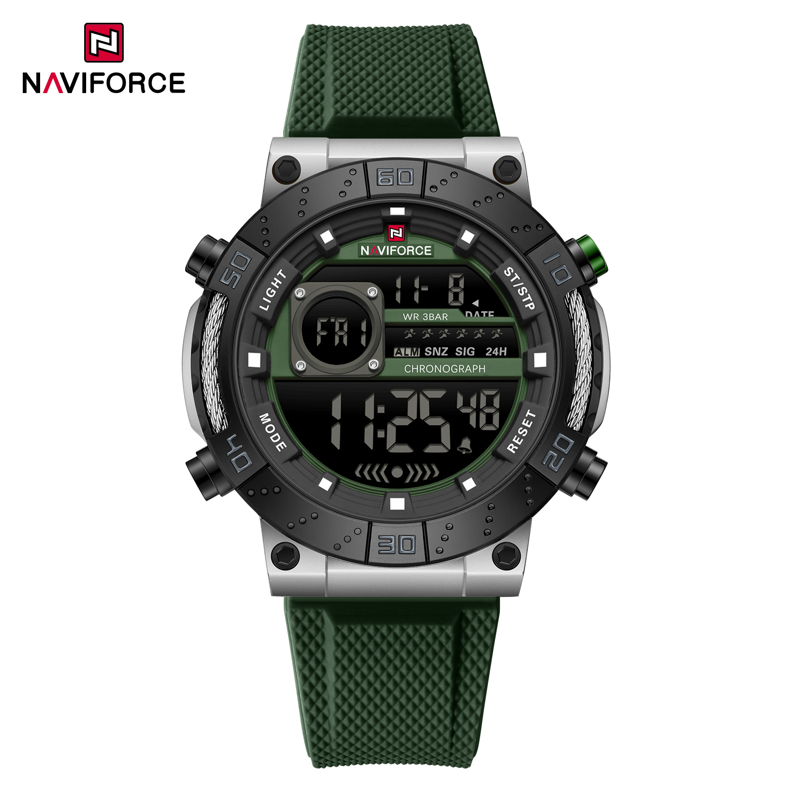 ساعت مچی مردانه اورجینال naviforce nf9241t sgns