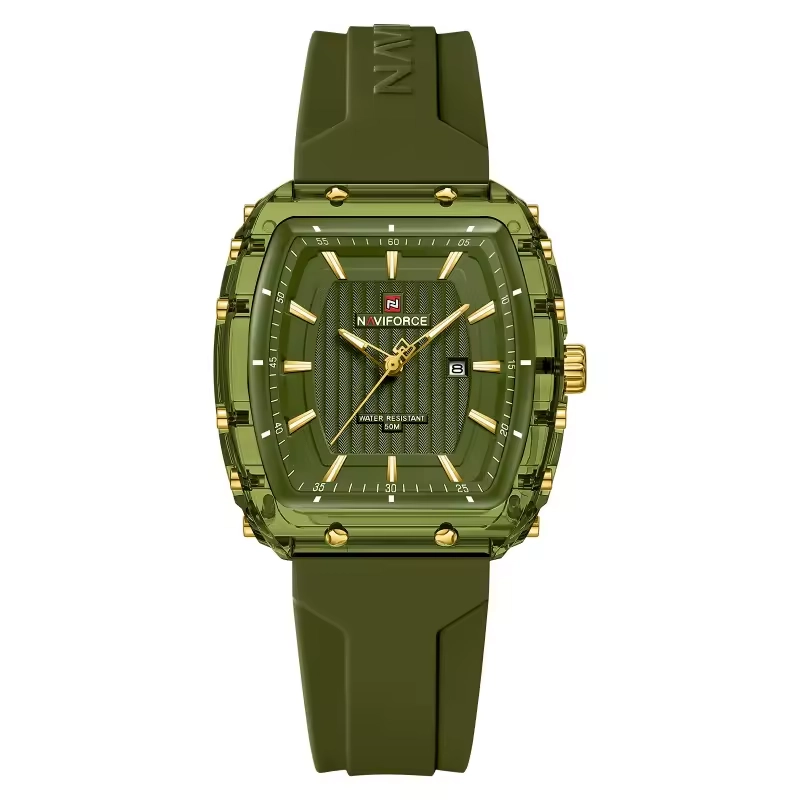 ساعت مچی زنانه نیوی فورس  NAVIFORCE nf7124 GNGN